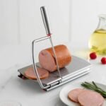 Stainless Steel Lunch Meat Egg Cutter, Multifunction Food Slicer, Banana, Cheese, Strawberry, Multipurpose Kitchen Cutter Gadget ()