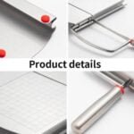 Stainless Steel Lunch Meat Egg Cutter, Multifunction Food Slicer, Banana, Cheese, Strawberry, Multipurpose Kitchen Cutter Gadget ()