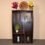Bookcase Display Rack Multipurpose Showpiece Shelf ()