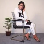 fixed visitor office chair