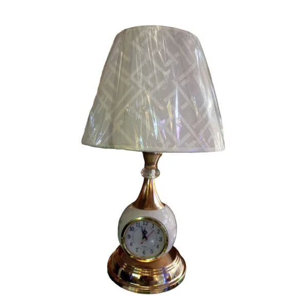 Bed Lamp With Clock