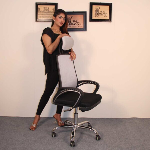 Office Manager Chair White Body ()