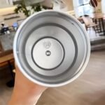 Temperature Display Thermal Mug Vacuum Insulated Stainless Steel Mug Leak Proof Coffee Cup Coffee Mug with Lid for Tea ()