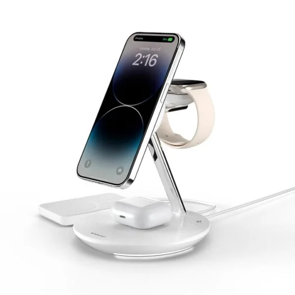 Power Station 5-in-1 Magnetic Wireless Charging Stand For Apple Watch Apple Airpods Iphone